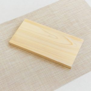 柏木实木白胚木板材质样板